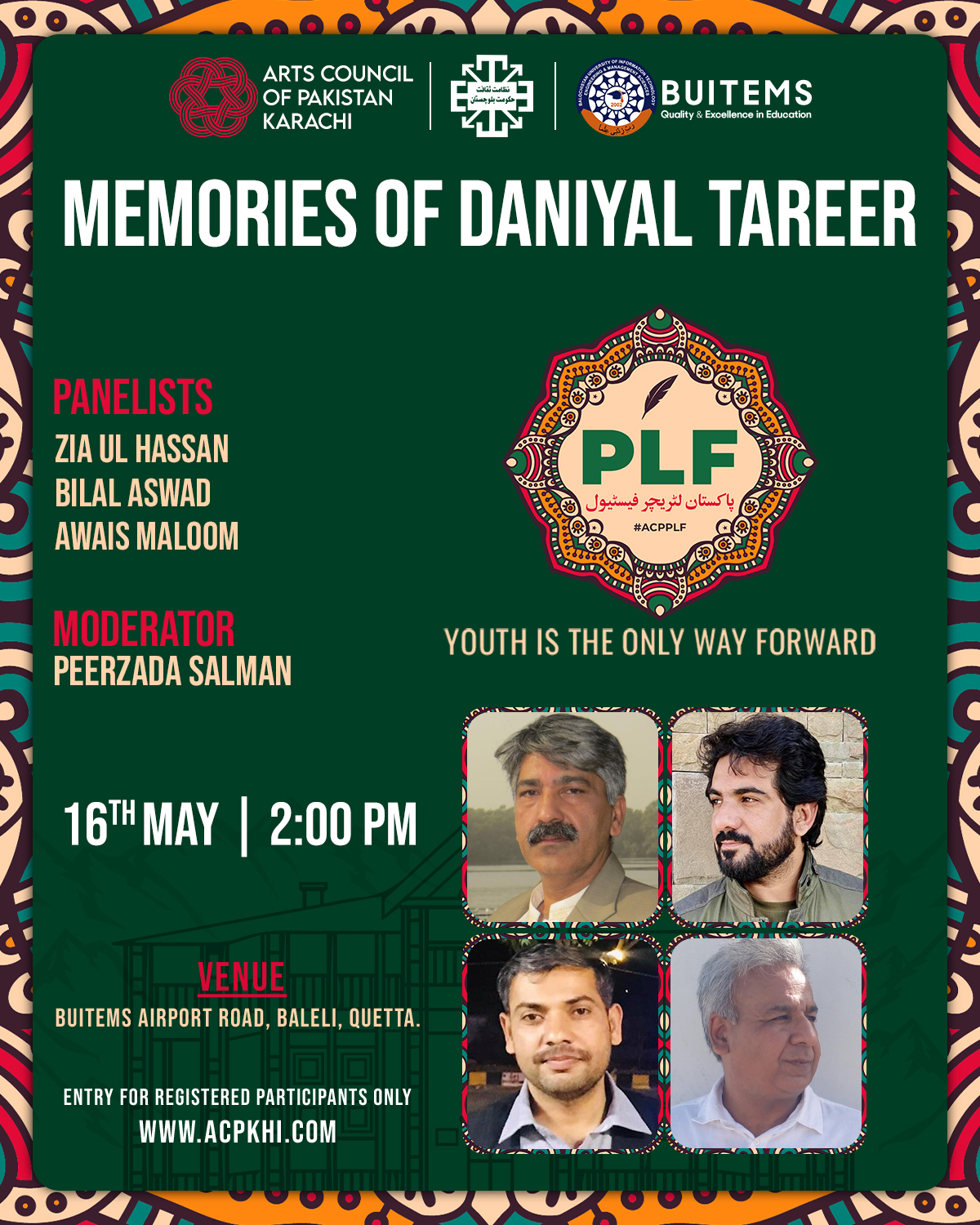 Memories of Daniyal Tareer